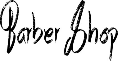 Eski bir berber dükkânı tabelası çizerek kaliteli tımar hizmetlerinin özünü şık harflerle ve klasik tasarım ile yakalıyorum.