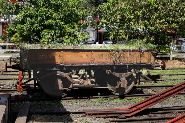 Train Carriage Used Transport Old Goods Sri Lanka — Stock Photo, Image