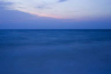 Sri Lanka 'daki Hint Okyanusu' nun uzun pozlama sahnesi