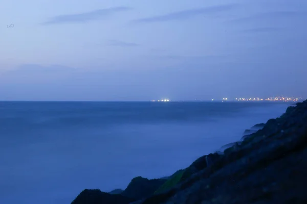 Sri Lanka 'daki Hint Okyanusu' nun uzun pozlama sahnesi