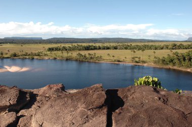 Canaima, Venezuela 'daki Lagoon