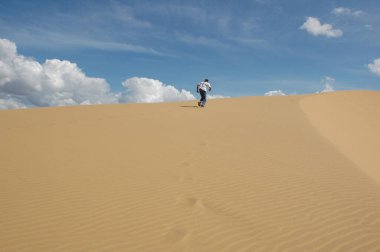 Coro 'da kum tepeciği, Falcon, Venezuela