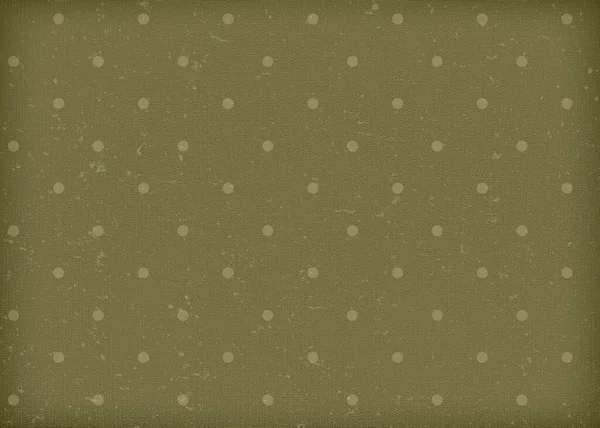 Papel Verde Vintage Con Lunares Blancos Antiguo Papel Pintado Papel — Foto de Stock
