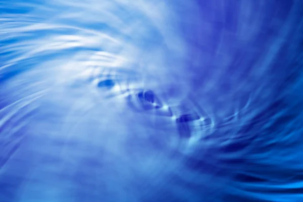 Texture Aqueous Blue Water Stream Twists Swirls — Stock Photo, Image