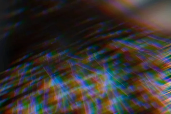 Ефект Оптичної Лінзи Райдужними Променями Райдужними Оболонками — стокове фото