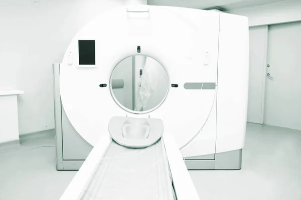 Modern Datortomografi Maskinen Klar För Forskning Sjukhusavdelningen — Stockfoto