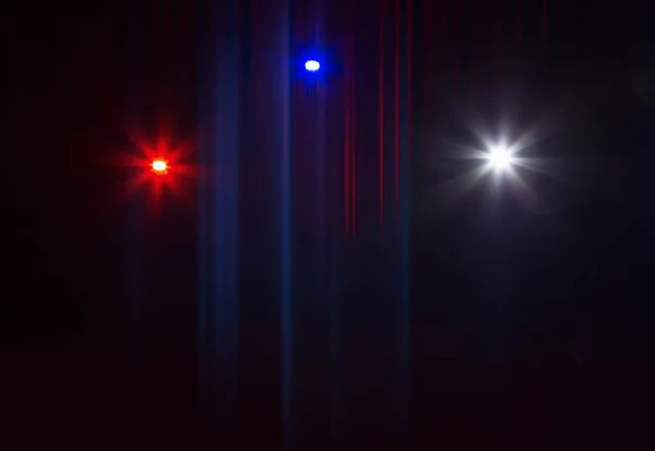 Donker Podium Achtergrond Met Lichtstralen Van Een Podium Schijnwerper — Stockfoto