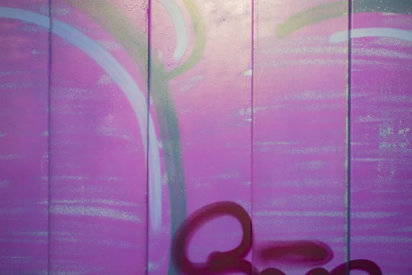Une Partie Gravité Abstraite Multicolore Avec Des Traits Lumineux Mur — Photo