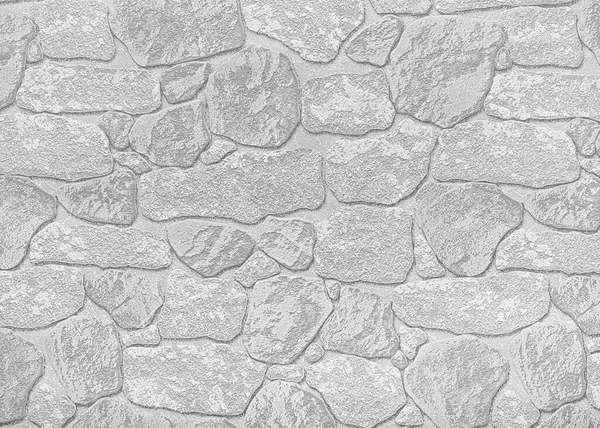 Taş Duvar Desenli Açık Gri Kağıt Duvar Kağıdı Kayaları — Stok fotoğraf