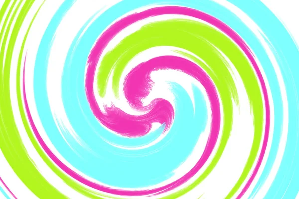 Fond Spirales Tourbillonnantes Multicolores Dans Style Disco — Photo