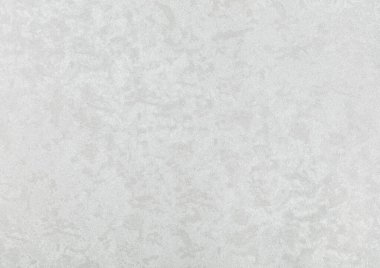 Beyaz kağıt duvar kağıdının dokusu kaotik gri küçük lekelerle beyazdır..