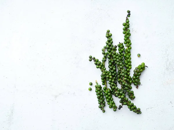 Зеленый Перец Светлом Фоне — стоковое фото
