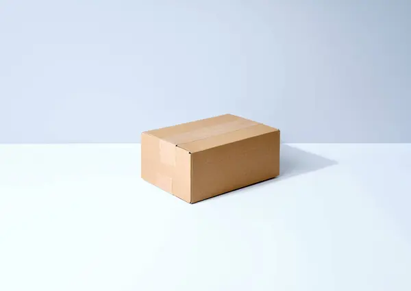 Stack Cardboard Parcels — Stock Photo, Image