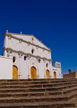 The old convent of San Francisco in Granada, Nicaragua, Central America. clipart