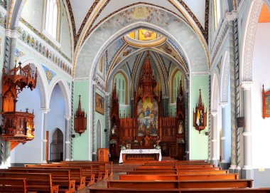 Granada, Nikaragua, Orta Amerika 'daki Hristiyanlara Yardım Tapınağı.