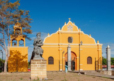 Diria 'daki tapınak, Granada belediyesi, Nikaragua. Orta Amerika.