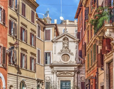 Santa Barbara dei Librari Kilisesi Roma, İtalya