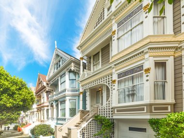 Dünya ünlü boyalı bayanlar San Francisco, California