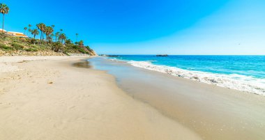 Sandy shore Laguna Beach, California