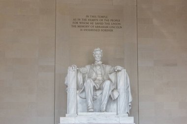 Abraham Lincoln heykeli Washington D.C., ABD