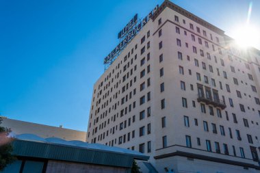 Los Angeles, ABD - 2 Kasım 2016: Hollywood, Kaliforniya 'daki Knickerbocker Oteli