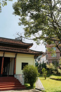 Da Lat, Vietnam - 31 Ekim 2022: Lam Ty Ni Pagoda Tapınağı