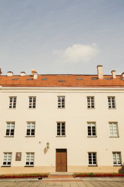 Vilnius, Lithuania - August 10, 2019 : Vilnius University old building
