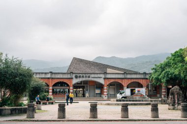 Toucheng, Yilan County, Tayvan - 20 Mart 2023 Toucheng Tren İstasyonu