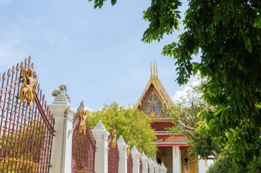 Summer of Wat Arun temple in Bangkok, Thailand