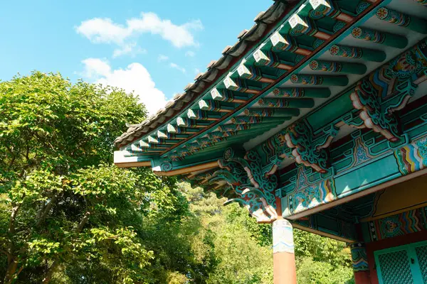 Haengjusanseong Fortress Traditionele Dakrand Architectuur Goyang Korea — Stockfoto