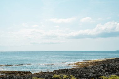 Kenting, Tayvan 'daki Eluanbi Park deniz manzarası