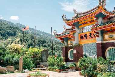 Penang, Malezya - 6 Temmuz 2023 Kek Lok Si Tapınağı