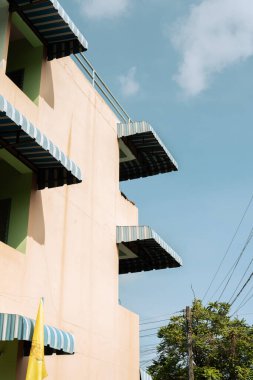 Chiang Mai, Tayland 'daki Retro House binası.