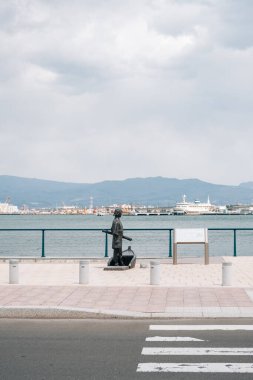 Hakodate, Hokkaido, Japonya - 23 Nisan 2023: Hakodate Limanı