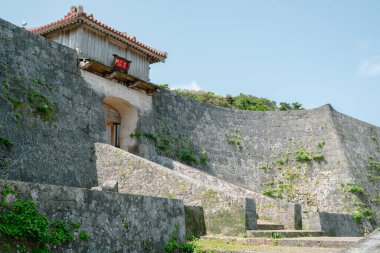 Naha, Okinawa, Japonya 'daki Shurijo Kalesi
