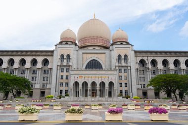 Putrajaya, Malezya - 13 Temmuz 2023: Adalet Sarayı, Malezya Federal Mahkemesi