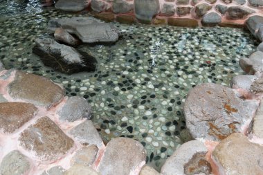 Yuseong Kaplıcaları Halk Ayakları Banyo Parkı Daejeon, Kore