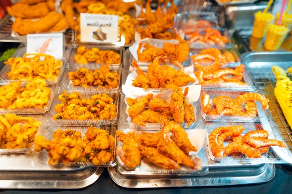 Fried Foods Sale Street Market Island — Stock Photo, Image