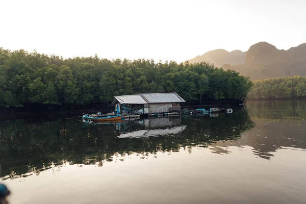 Совершите Путешествие Лодке Морю Заливу Пханг Нга — стоковое фото