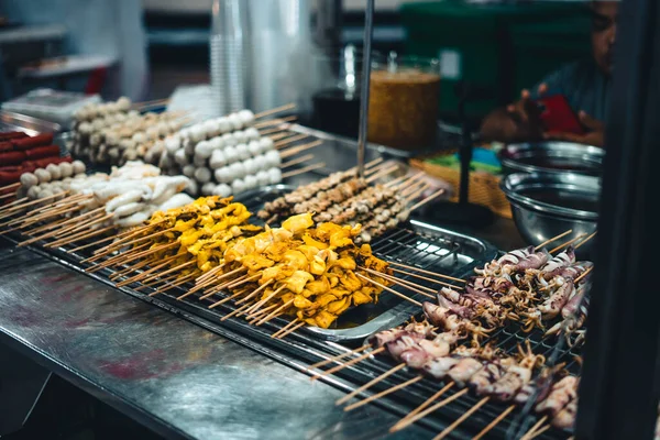Street Food Nel Mercato Thailandia — Foto Stock