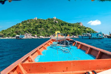 Tayland 'daki Nang Yuan ve Koh Tao adaları.