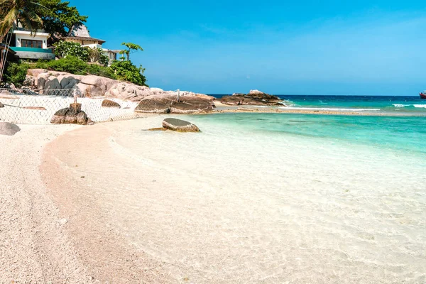 White Beach Tropical Island Beaches Places Rela — Stock Photo, Image