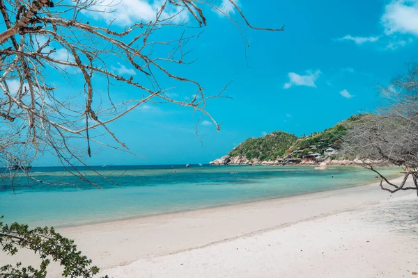 Playa Blanca Isla Tropical Playas Lugares Para Rela — Foto de Stock