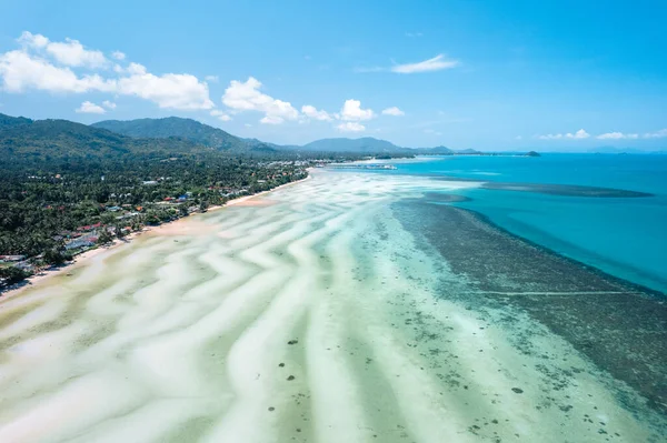 Weißer Strand Auf Tropischer Insel Strände Und Orte Zum Relaxen — Stockfoto