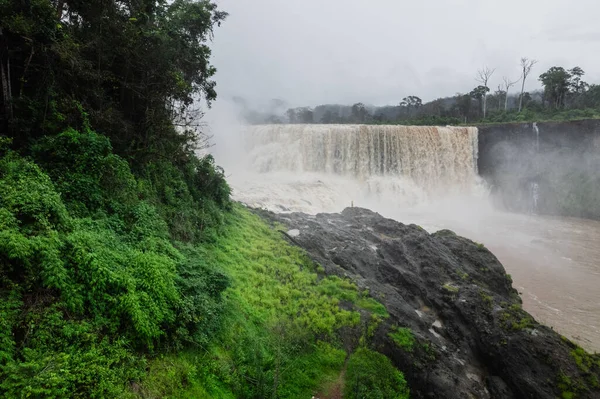 Natureza Cachoeira Floresta Tropical Visite Cachoeira — Fotografia de Stock