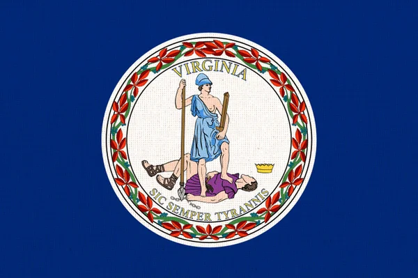 Flaga Vermont Flaga Amerykańskiego Stanu Vermont Symbol Vermont Amerykańskie Państwo — Zdjęcie stockowe