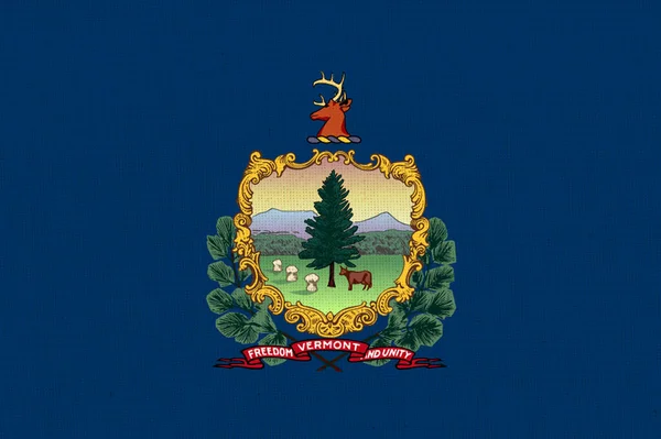 Σημαία Του Βερμόντ Σημαία Αμερικανικής Πολιτείας Βερμόντ Σύμβολο Του Βερμόντ — Φωτογραφία Αρχείου