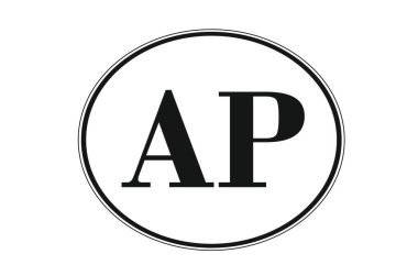 Sign of United States Indo-Pacific Command USINDOPACOM. sign for car of United States Armed Forces in Pacific ocean. United States Armed Forces. AP sign of US army. U.S. military vehicle badge