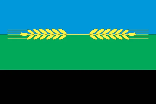 Flag Ukrainian Region Bakhmut National Symbols Ukraine Illustration Ukrainian Region — Stock Photo, Image