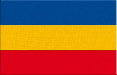 Mecklenburg-Strelitz Grandük bayrağı. Avrupa 'nın tarihi bayrağı. Mecklenburg-Strelitz bayrağı Grandükü. Almanya 'nın tarihi bir parçası. Kuzey Almanya,